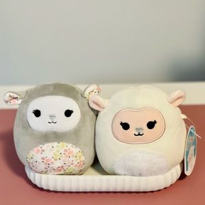 Bundle - 5” Inch Elea Floral & Sophia The Lamb Squishmallow BNWT Squishmallows